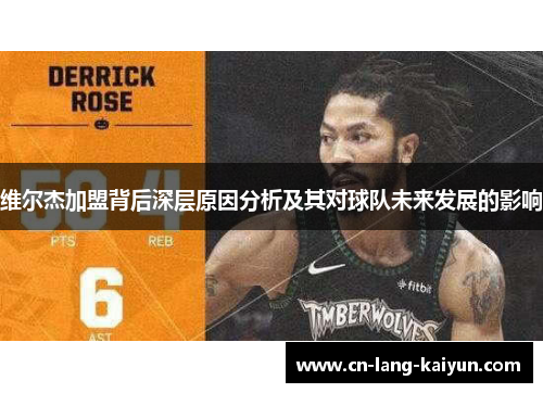 维尔杰加盟背后深层原因分析及其对球队未来发展的影响