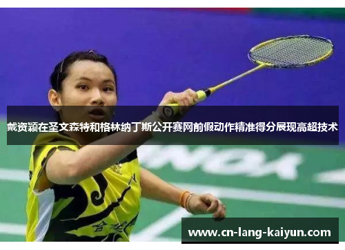 戴资颖在圣文森特和格林纳丁斯公开赛网前假动作精准得分展现高超技术 戴资颖在圣文森特和格林纳丁斯公开赛网前假动作精准得分展现高超技术