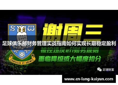 足球俱乐部财务管理实战指南如何实现长期稳定盈利
